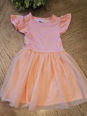 Epic Threads Peach Pink Tulle Dress Size 6X